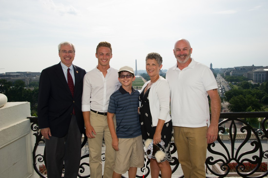 barrow on speaker's balcony